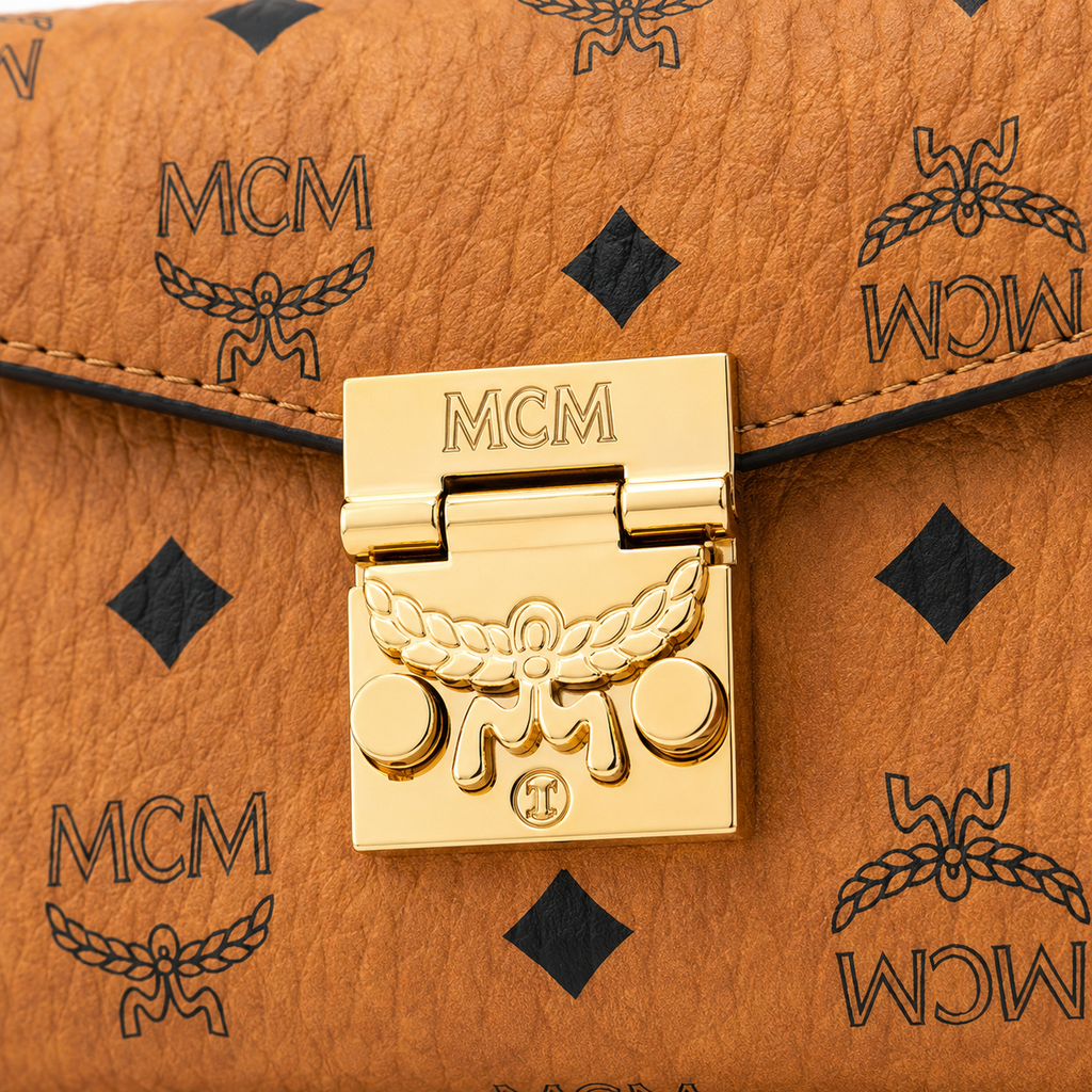 MCM Tracy Series Small Envelope Chain Bag