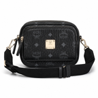 MCM Aren Series Black Camera Bag