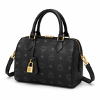 MCM Ella Series Small Boston Bag