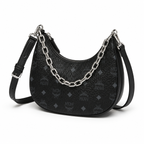 MCM Aren Crescent Bag