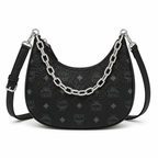 MCM Aren Crescent Bag