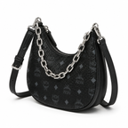 MCM Aren Crescent Bag