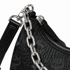MCM Aren Crescent Bag