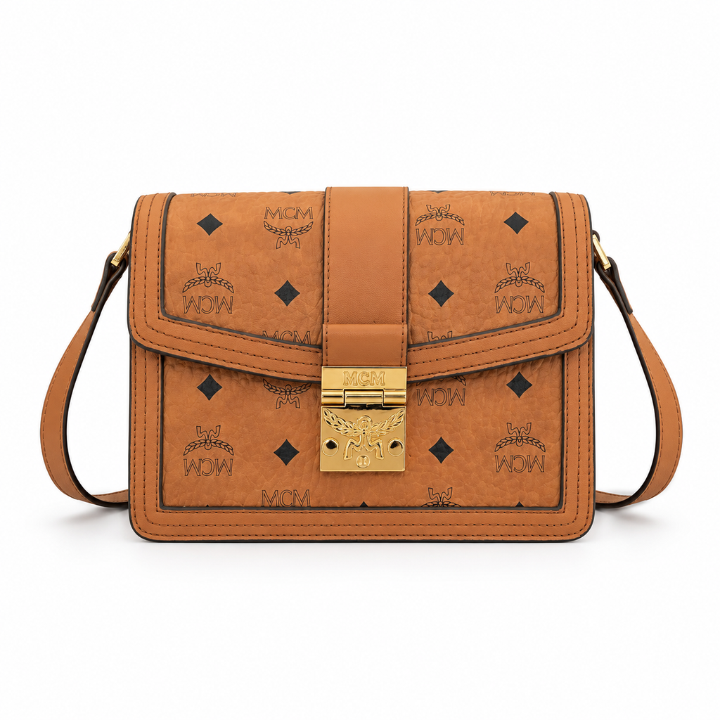 MCM Tracy Series Small Shoulder & Crossbody Bag