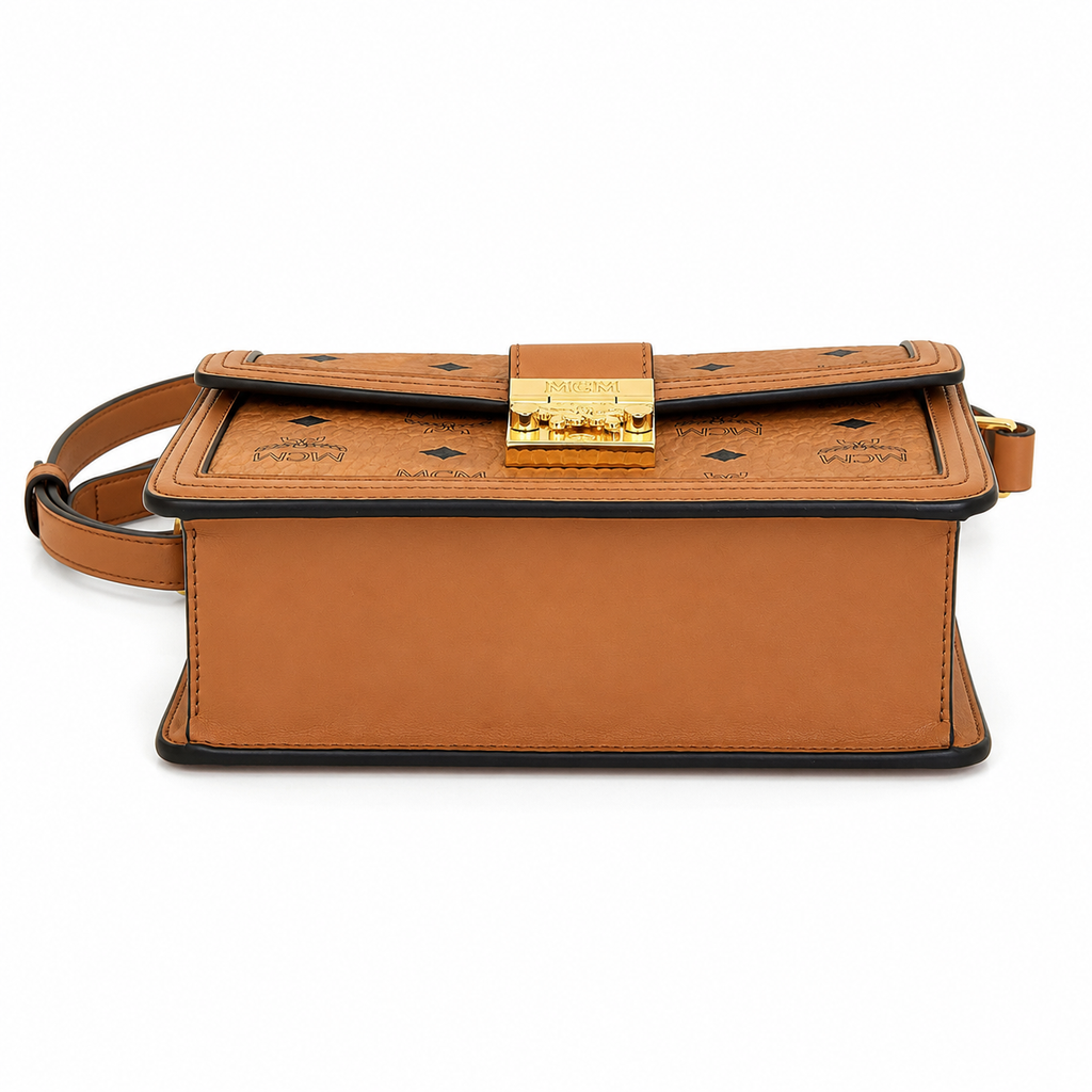 MCM Tracy Series Small Shoulder & Crossbody Bag