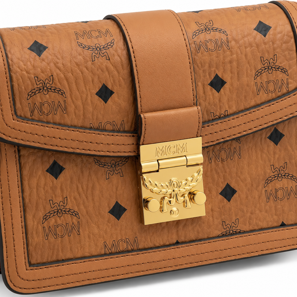 MCM Tracy Series Small Shoulder & Crossbody Bag