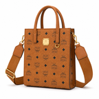 MCM Klassik Visetos Mini Music Book Bag