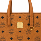 MCM Klassik Visetos Mini Music Book Bag