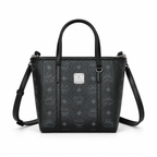 MCM Toni Visetos Mini Basket Tote Bag