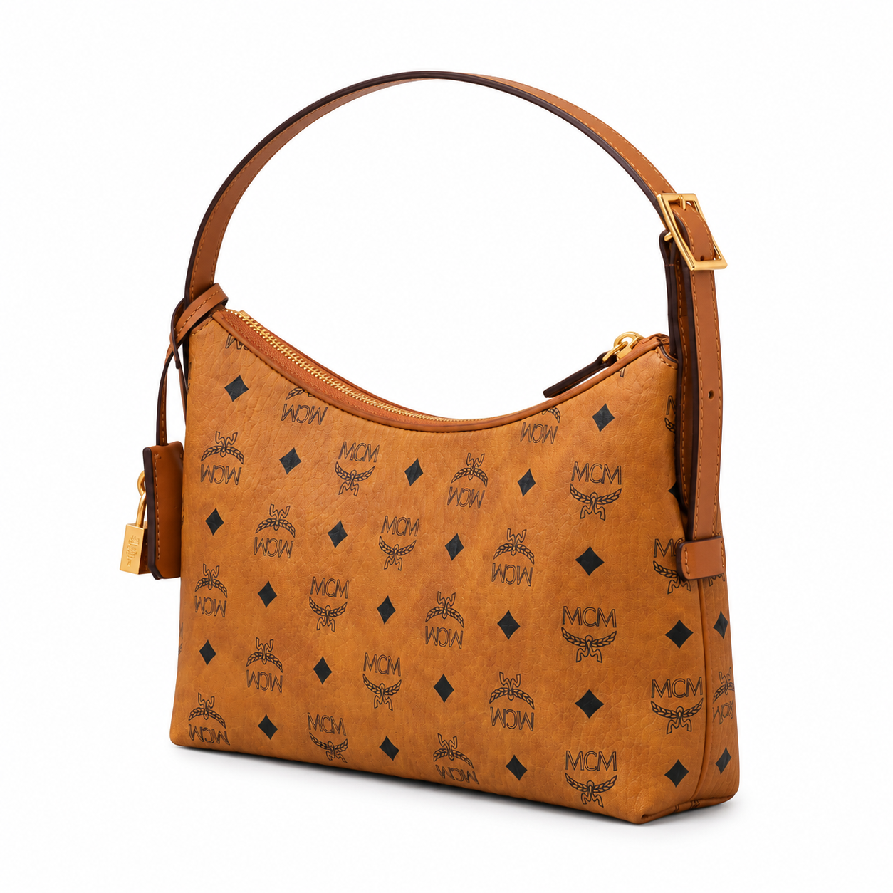 MCM Aren Visetos Series Shoulder, Crossbody, and Handbag