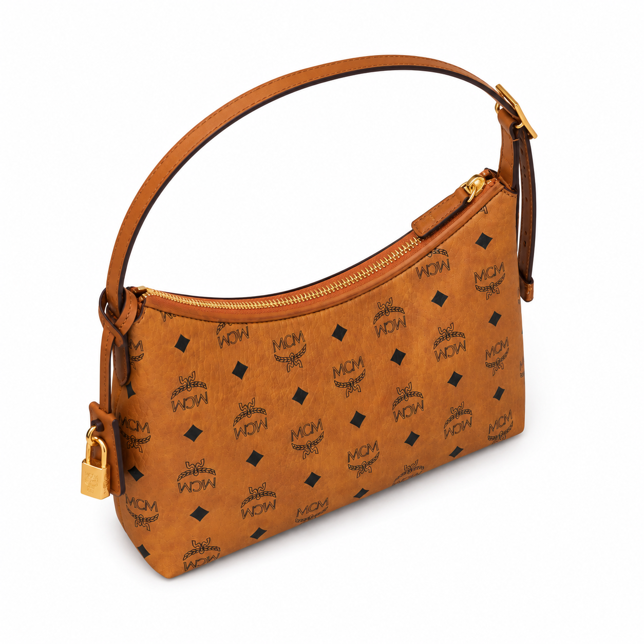MCM Aren Visetos Series Shoulder, Crossbody, and Handbag