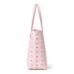 MCM Liz Visetos Series Pink Tote Bag