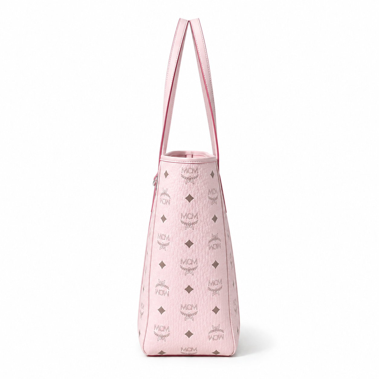 MCM Liz Visetos Series Pink Tote Bag