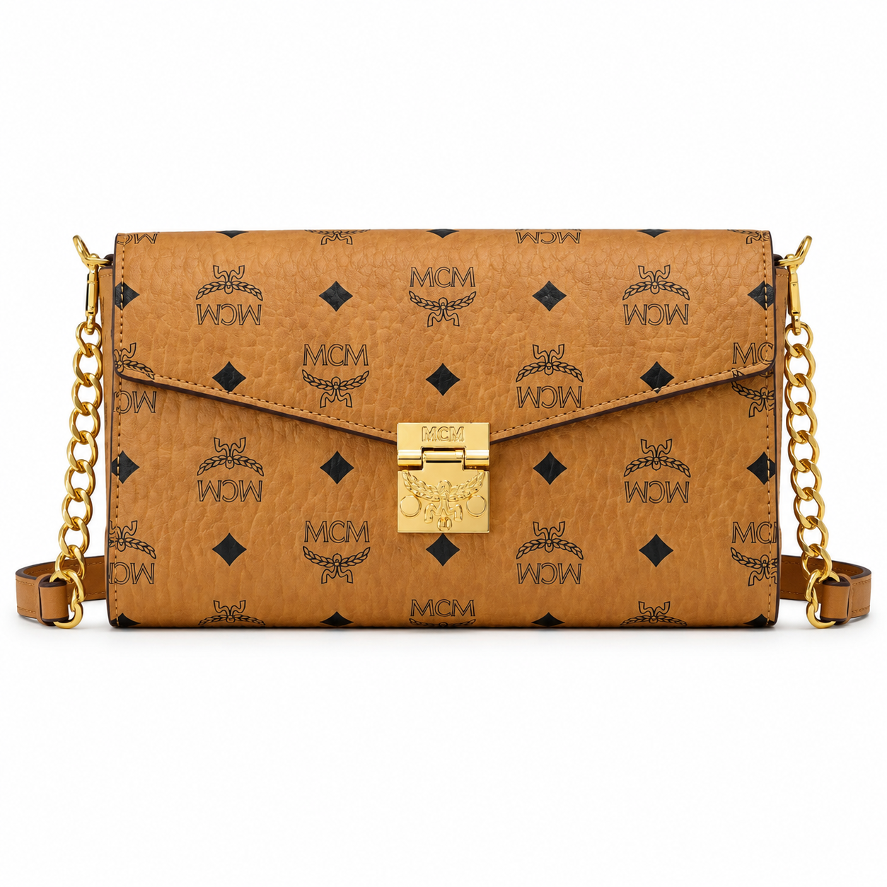 MCM Tracy Series Chain Envelope Bag