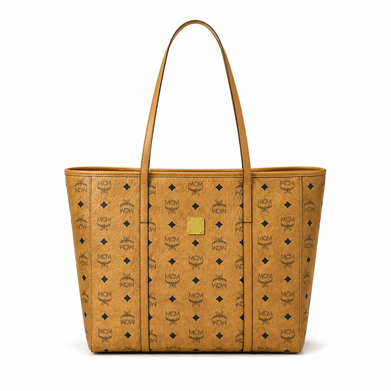 MCM Toni Visetos Medium Tote Bag