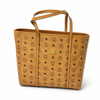 MCM Toni Visetos Medium Tote Bag