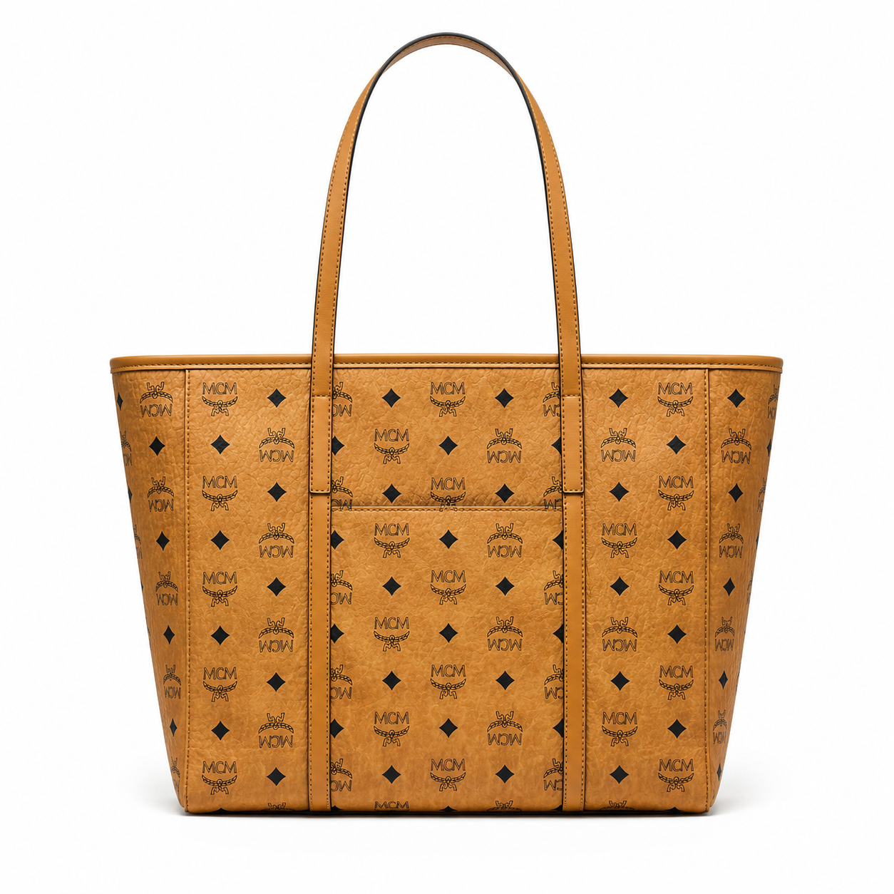MCM Toni Visetos Medium Tote Bag