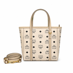 MCM Toni Visetos Series Mini Basket Tote Bag