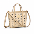 MCM Toni Visetos Series Mini Basket Tote Bag