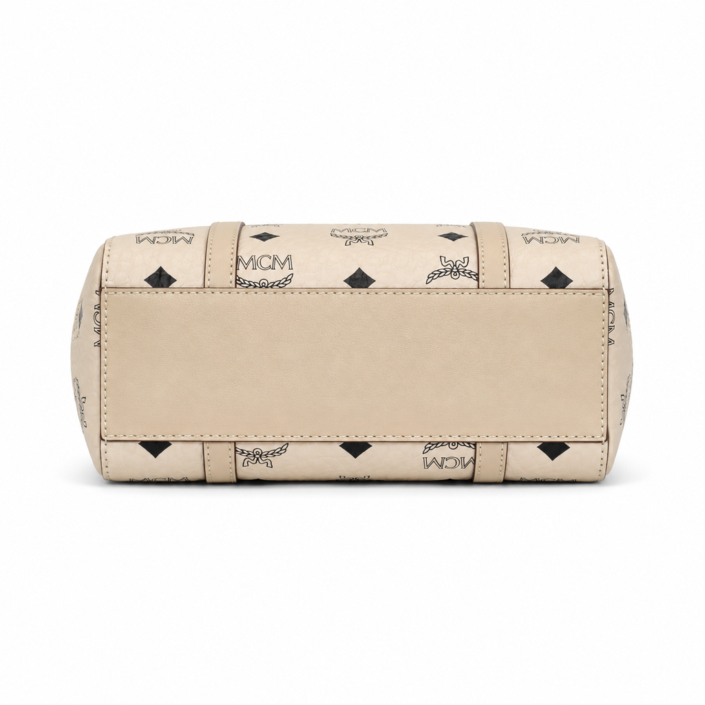 MCM Toni Visetos Series Mini Basket Tote Bag