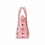 MCM Toni Visetos Series Ultra-Mini Basket Tote Bag