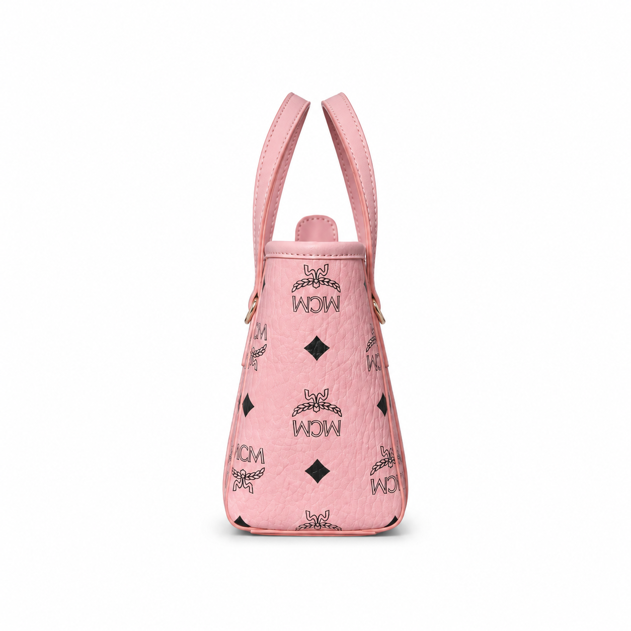 MCM Toni Visetos Series Ultra-Mini Basket Tote Bag