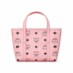 MCM Toni Visetos Series Ultra-Mini Basket Tote Bag