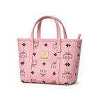 MCM Toni Visetos Series Ultra-Mini Basket Tote Bag
