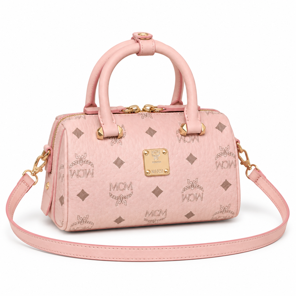 MCM Mini Boston Bag
