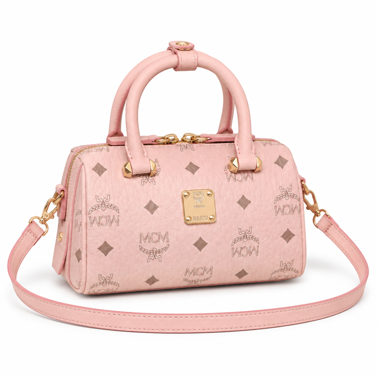 MCM Mini Boston Bag