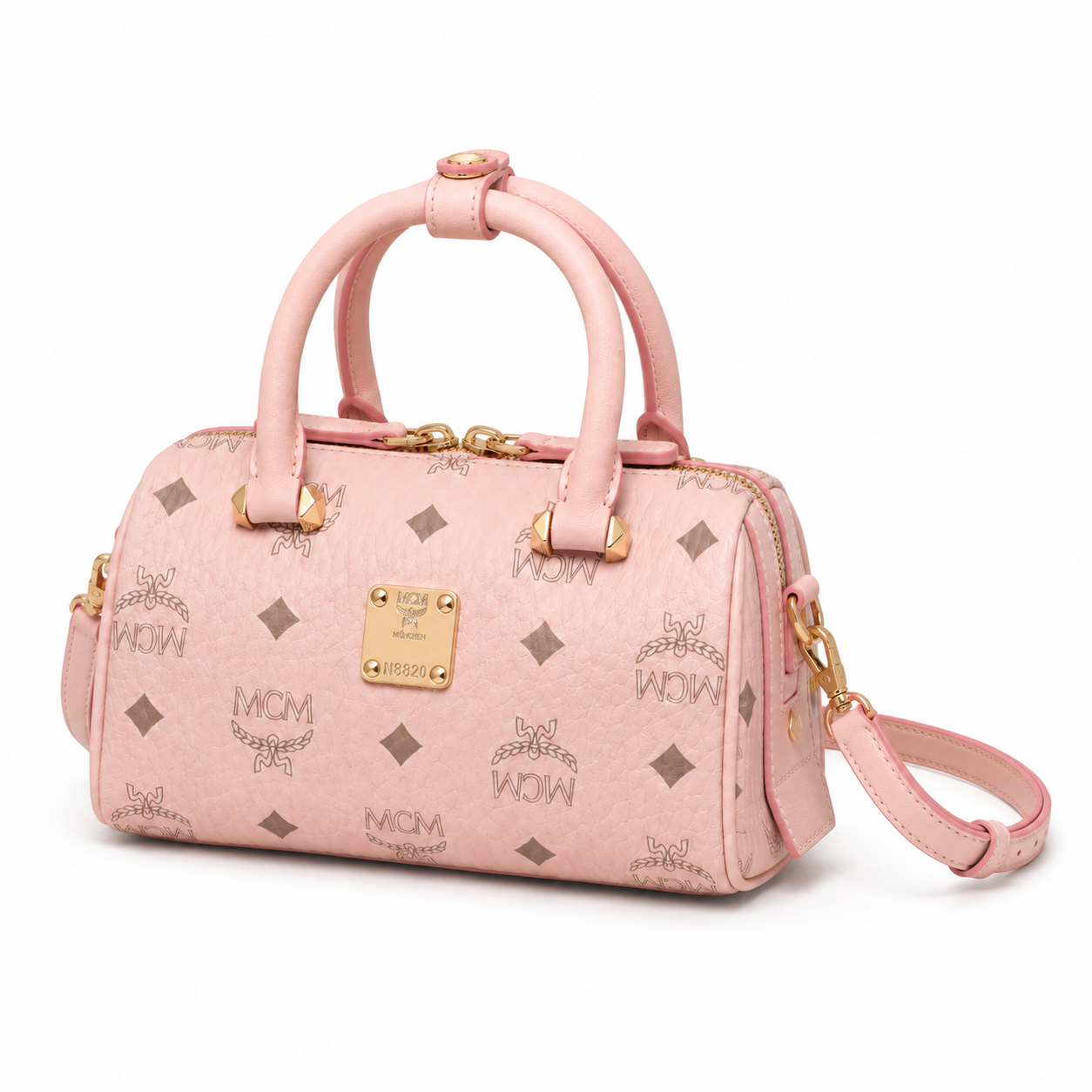 MCM Mini Boston Bag