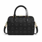 MCM Ella Visetos Boston Bag