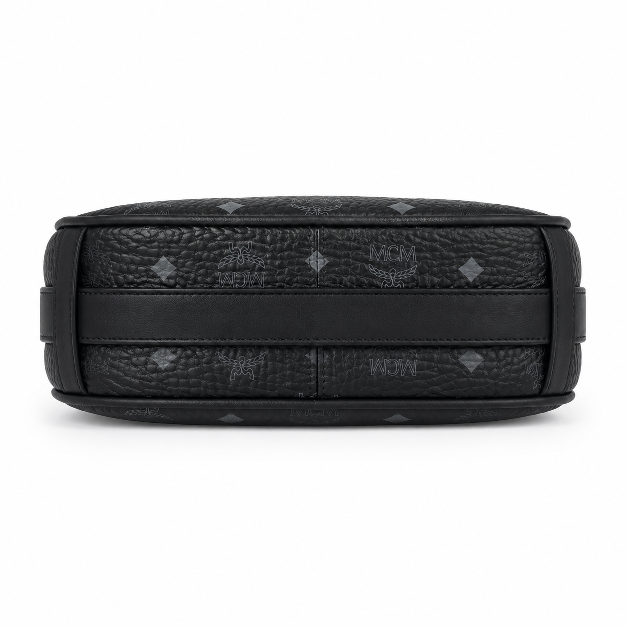MCM Aren Series Crescent Shoulder Bag