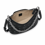 MCM Aren Series Crescent Shoulder Bag