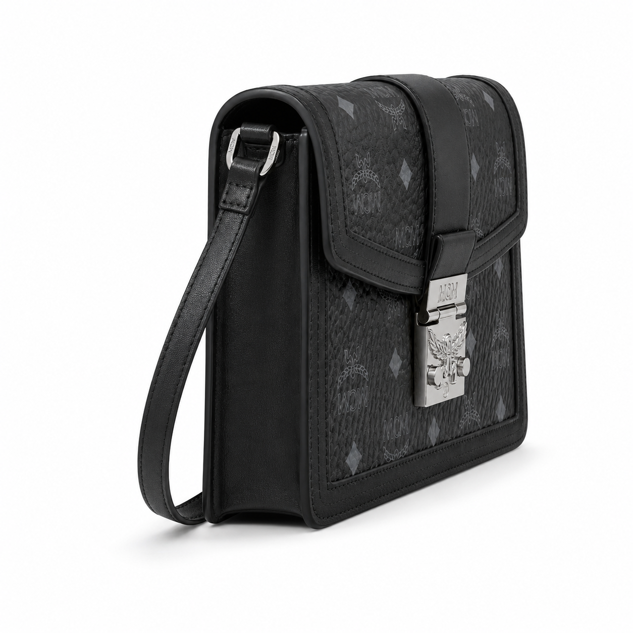 MCM Tracy Visetos Series Small Shoulder & Crossbody Bag