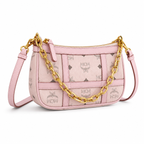 MCM Delmy Visetos Series Mini Chain Shoulder Bag