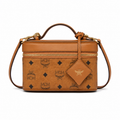 MCM Aren Visetos Series Mini Box Bag
