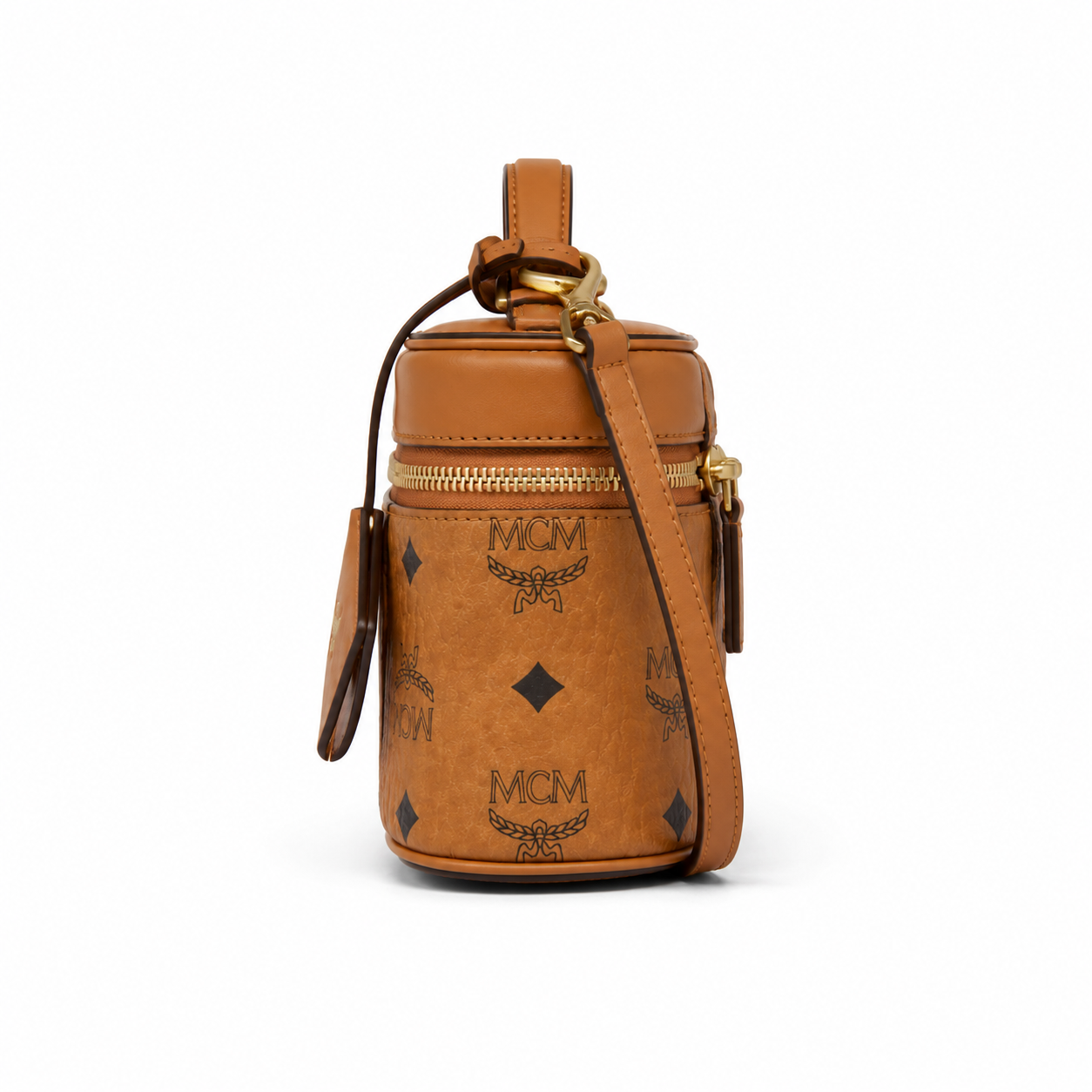 MCM Aren Visetos Series Mini Box Bag