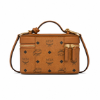 MCM Aren Visetos Series Mini Box Bag