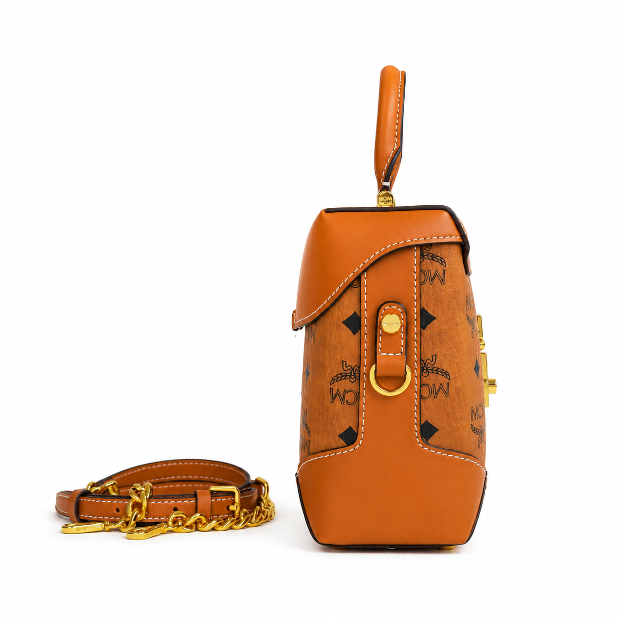 MCM Soft Berlin Series Mini Fries Bag