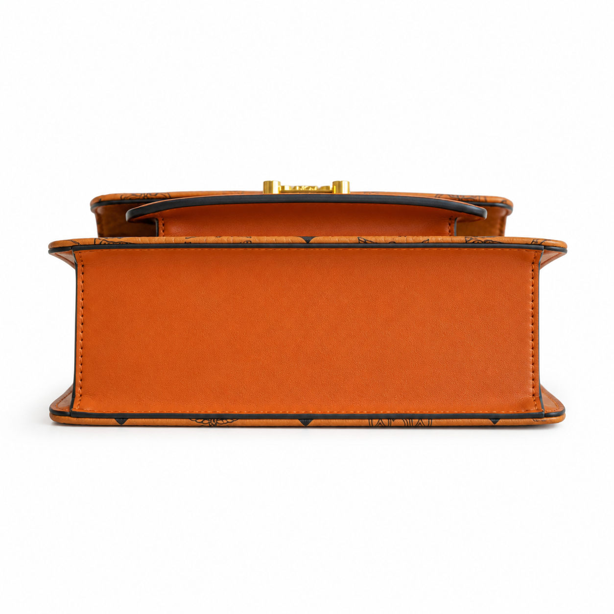 MCM Patricia Satchel Visetos Series — Small Accordion Bag