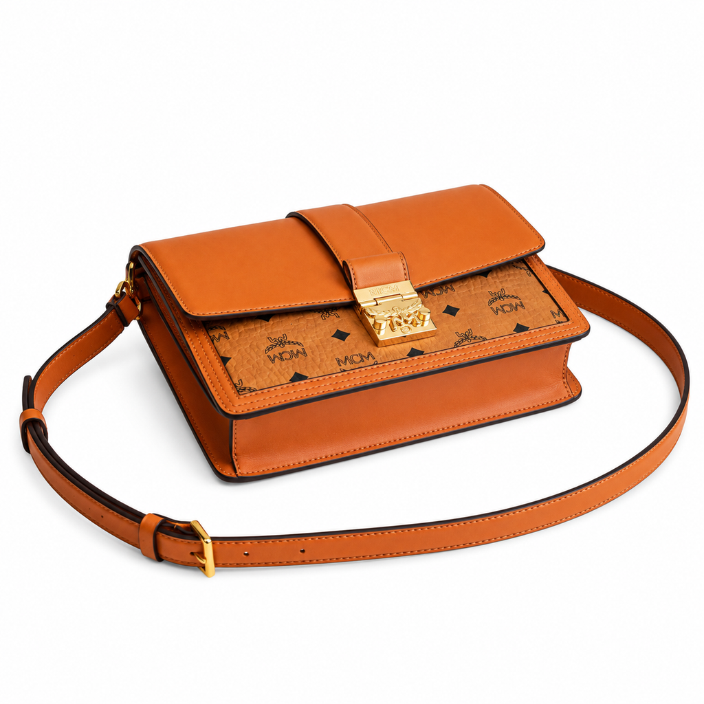 MCM Tracy Visetos Series Mini Messenger BagMCM Tracy Visetos Series Mini Messenger Bag