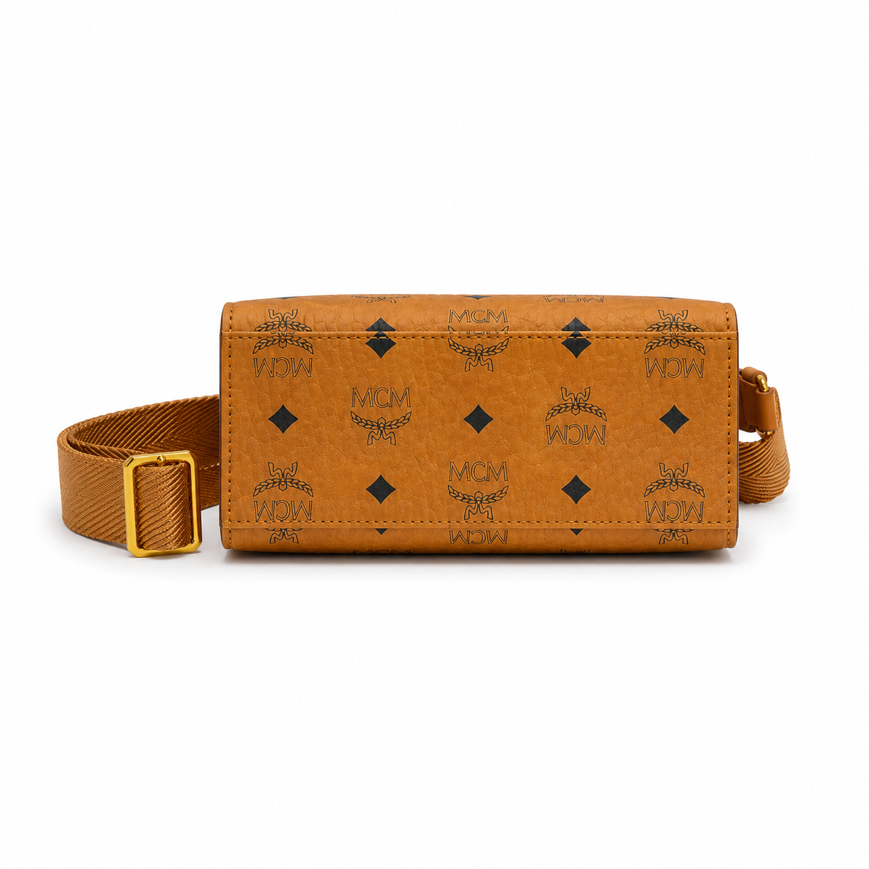 MCM Klassik Visetos Series Mini Tote Bag
