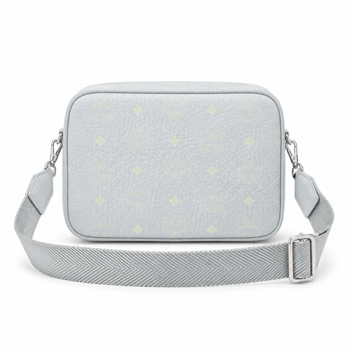 MCM Aren Visetos Mini Camera Bag – Light Grey, MMRAAKC02FP00