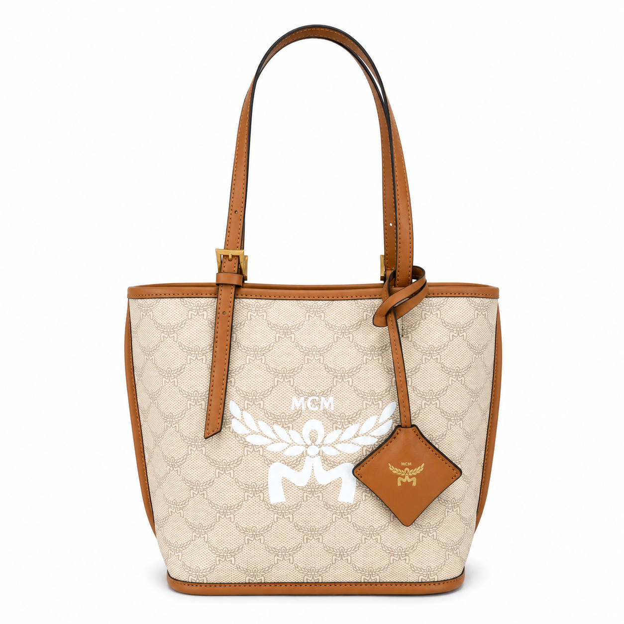 MCM Himmel Lauretos Series Mini Tote Bag