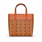 MCM Aren Visetos Series Mini Tote Bag