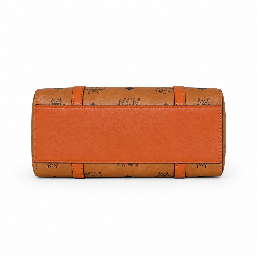 MCM Aren Visetos Series Mini Tote Bag