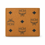MCM Visetos Men's Short Bi-fold Wallet