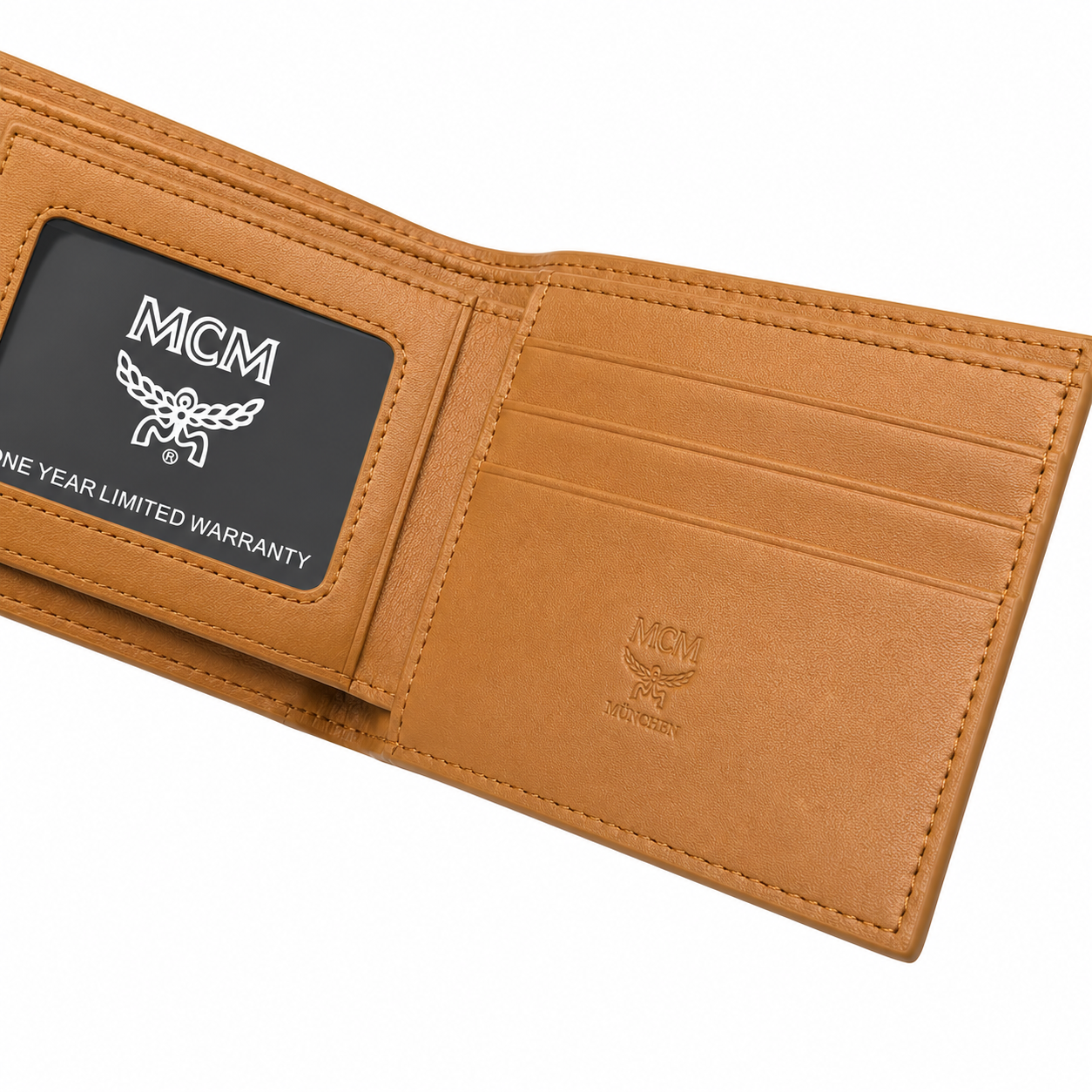 MCM Visetos Men's Short Bi-fold Wallet