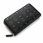 MCM Visetos Long Zip-Around Wallet